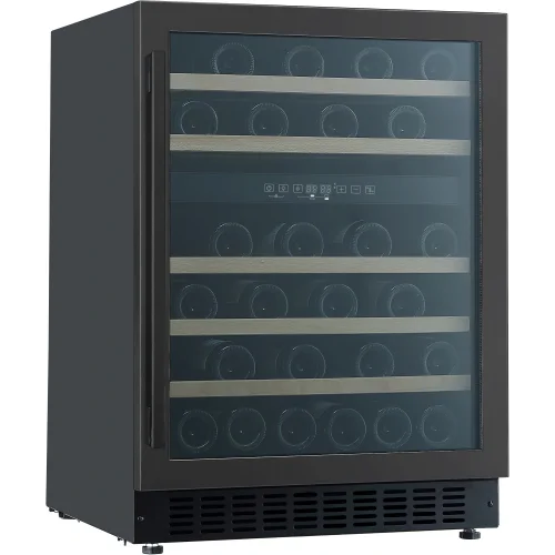 Винный шкаф Hyundai HBWC 0861 DU 1-нокамерн. черный