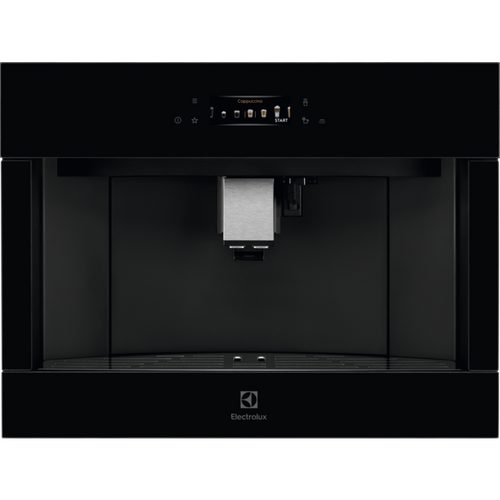 Встраиваемая кофемашина Electrolux KBC85Z автоматическая, сенсорное управление, цвет черный