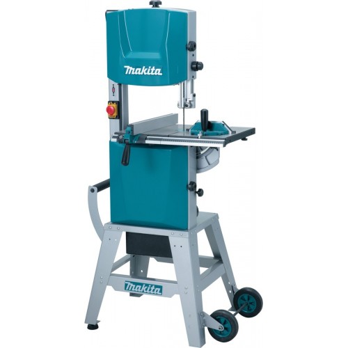 Пила Makita LB1200F ленточная [LB1200F] 900Вт,400\800м\мин,рез-165х305мм,81.2кг,кор,стол на ножках,подсв,угл направляющая+5полотен