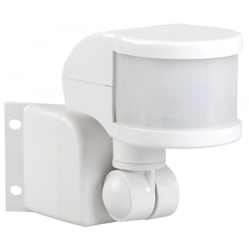 Датчик движения Iek LDD10-018B-1100-001 ДД 018В белый, макс. нагрузка 1100Вт, угол обзора 270град., дальность 12м, IP44, ИЭК