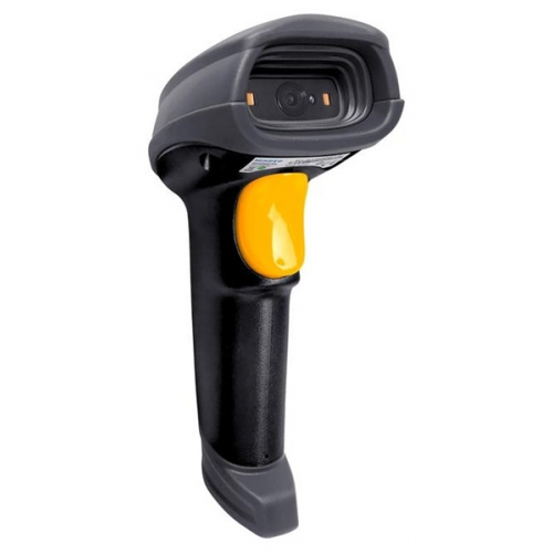 Сканер штрих-кода ручной Mindeo MD6600-HD_stand 2D имидж, проводной, подставка в комплекте, 100 скан/сек, USB, серый