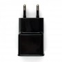 Адаптер питания Cablexpert MP3A-PC-12 100/220V - 5V USB 2 порта, 2.1A, черный
