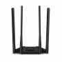 Wi-Fi роутер MERCUSYS MR30G, Wi-Fi 5, AC1200, 2.4/5ГГц, 2 LAN, черный