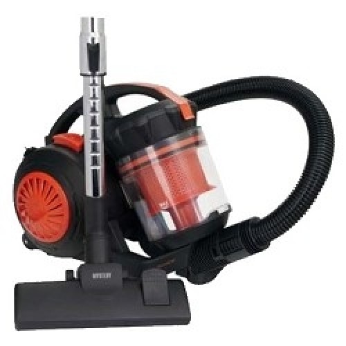Пылесос Mystery MVC-1124 черный/оранжевый, 300/2000 Вт, уборка сухая, пылесборник контейнер 5 л