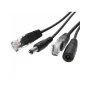 Passive PoE инжектор и сплиттер до 60V. Комплект позволяет подать данные и питание на IP устройства без поддержки PoE. Рабочее напряжение: 5V-60V DC. Скорость передачи данных: 10/100 Мбит/с. Пины питаниия PoE: 4,5(+) 7,8(-). Разъем для данных: RJ45 (8P8C)