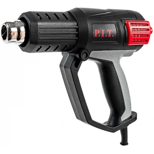 Технический фен P.I.T. PHG2001-C темп.350/550С черный