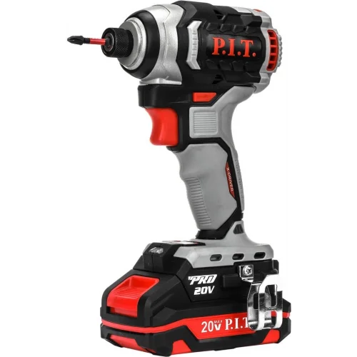 Винтоверт P.I.T. PSD20H-170A/2 аккум. патрон:держатель бит 1/4