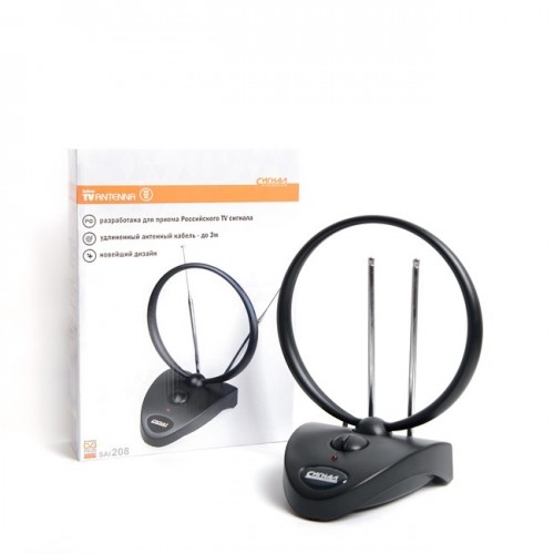 Антенна комнатная Сигнал SAI 208