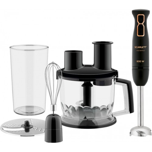 Блендер погружной Scarlett SC-HB42K09 черный;