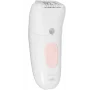 Эпилятор Braun SE5-050 скор.:2 насад.:4 от электр.сети от аккум. белый/розовый