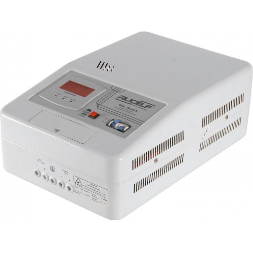 Стабилизатор RUCELF SRW-10000-Dоднофазный, цифровой 220В 10000ВА вх.:140-260ВНАСТЕННЫЙ