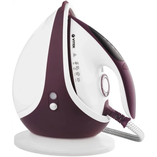 Паровая станция Vitek VT-2432 белый/бордовый