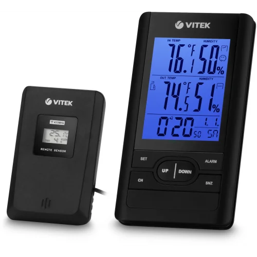 Погодная станция Vitek VT-3532 черный