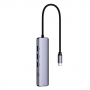 USB-концентратор Netac Hub WF14, Type-C to USB3.0*3+HDMI+mSD/SD 2.0 (repl. NT08WF14-30GR)