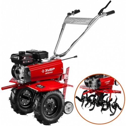 Газонокосилка ЗУБР 400 мм  2.5 л.с. бензиновая