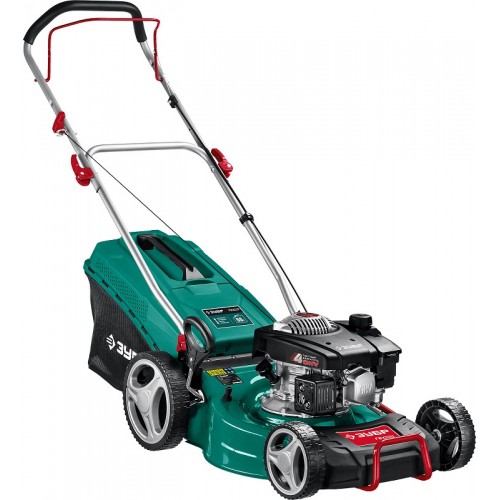 Газонокосилка ЗУБР 460 мм  4.5 л.с.  бензиновая